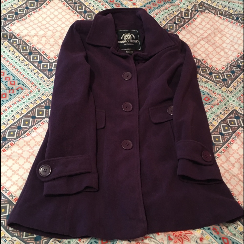 Purple Zenana Outfitters Jacket